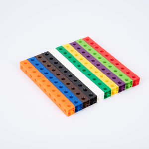 Cuburi colorate asamblabile 100 buc. 43