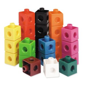 Cuburi colorate asamblabile 1000 buc. 24