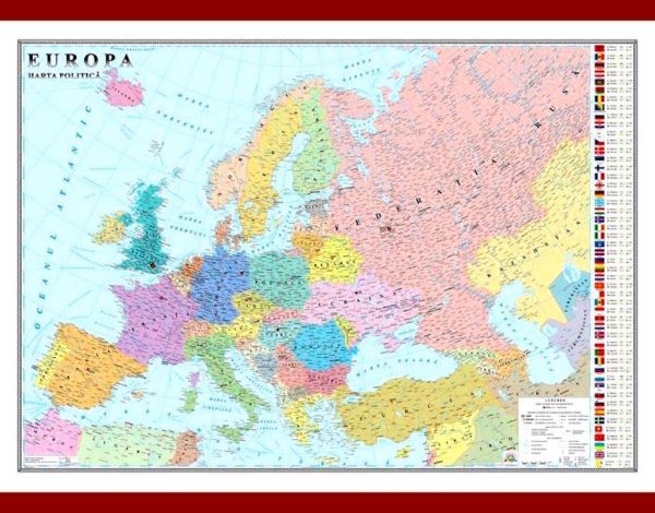 Europa. Harta politica 3