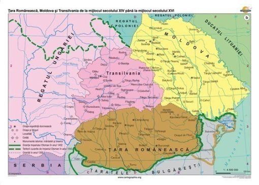 Tara Romaneasca. Moldova.Transilvania de la mijlocul sec. XIV pana la mijlocul sec. XVI 3