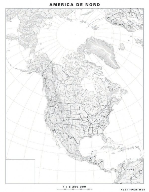 Harta de lucru - America de Nord 3