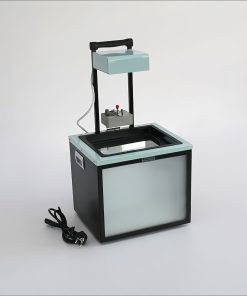 Alternative view of Bazin cu vibrator si stroboscop pentru studiul undelor de suprafata