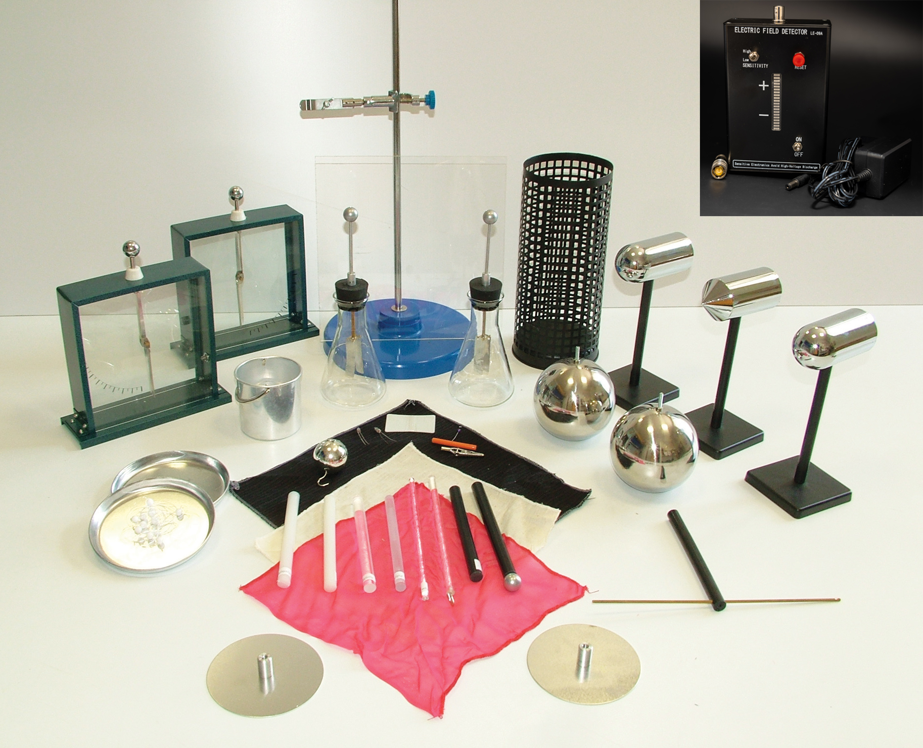 Trusa demonstrativa electrostatica 2 Trusa demonstrativa electrostatica