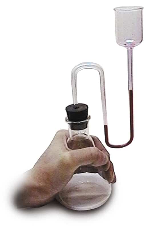 Dispozitiv pentru ilustrarea dilatatiei termice a gazelor 4