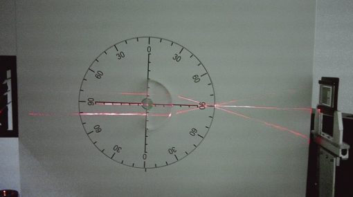 Trusa demonstrativa pentru optica cu sursa laser He-Ne 5