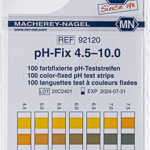 Benzi test pentru determinarea pH-ului 10