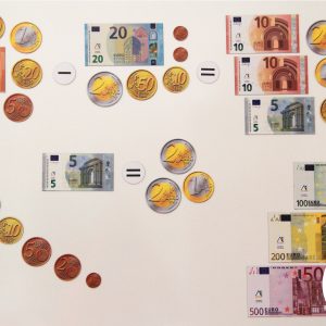 Set de joaca EURO bancnote si monede - magnetice 7