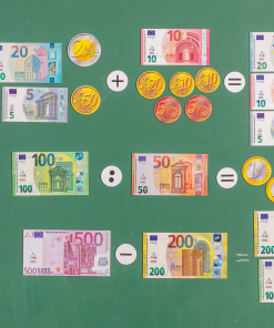 Alternative view of Set de joaca EURO bancnote si monede - magnetice