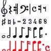 Note muzicale magnetice 2