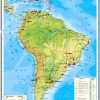 America de Sud. Harta economica 1