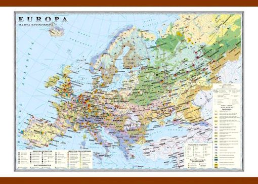 Europa. Harta economica 3