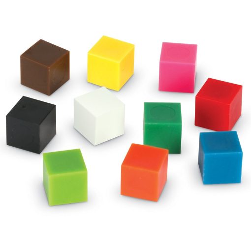 Cuburi multicolore - 1cm 3