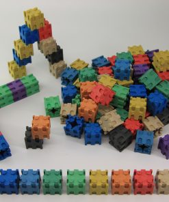 Set cuburi interconectabile - 10 culori 13