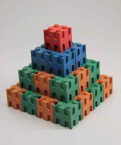 Set cuburi interconectabile - 10 culori 11