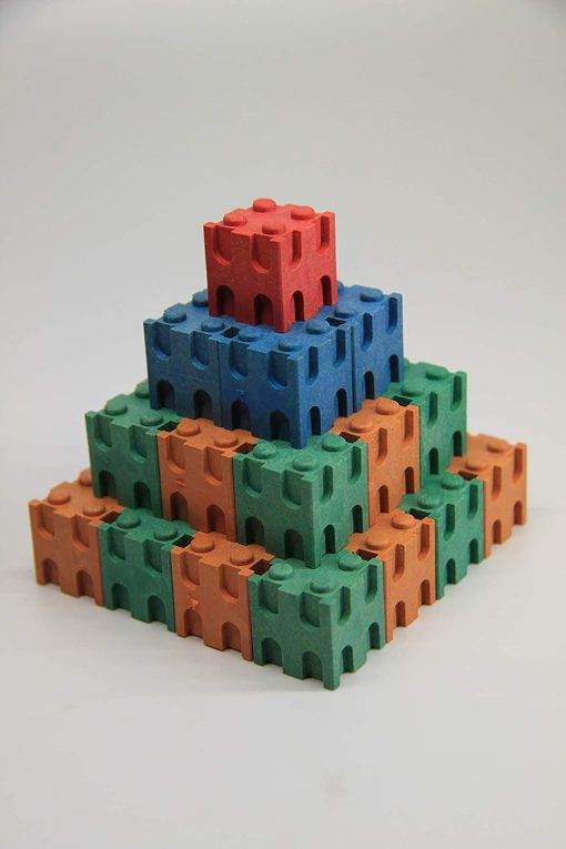 Set cuburi interconectabile - 10 culori 6