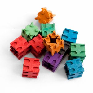 Set cuburi interconectabile - 10 culori 9