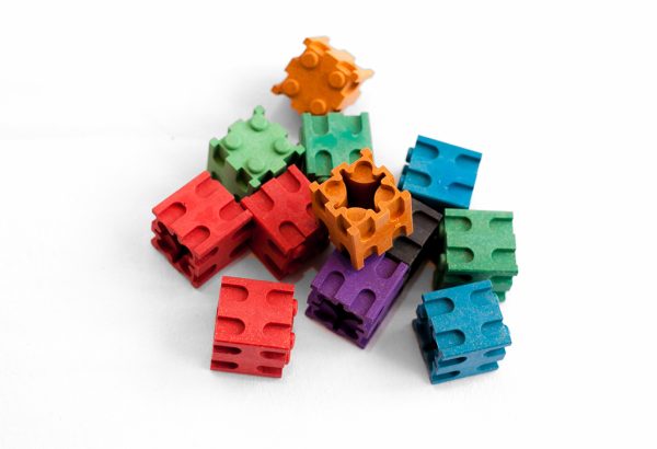 Set cuburi interconectabile - 10 culori 4