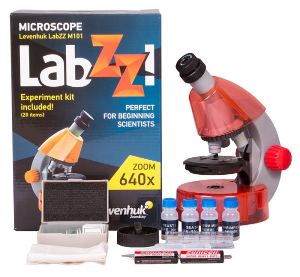 Microscop pentru copii LabZZ M101 Orange 13