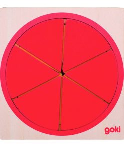 Puzzle stratificat Fractii - Cercuri 4