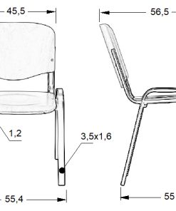 Scaun scolar BUK 8