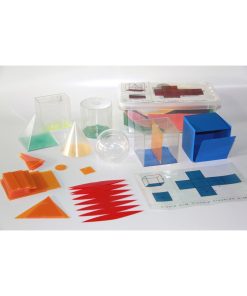 Set 6 corpuri geometrice - forme desfasurate 8