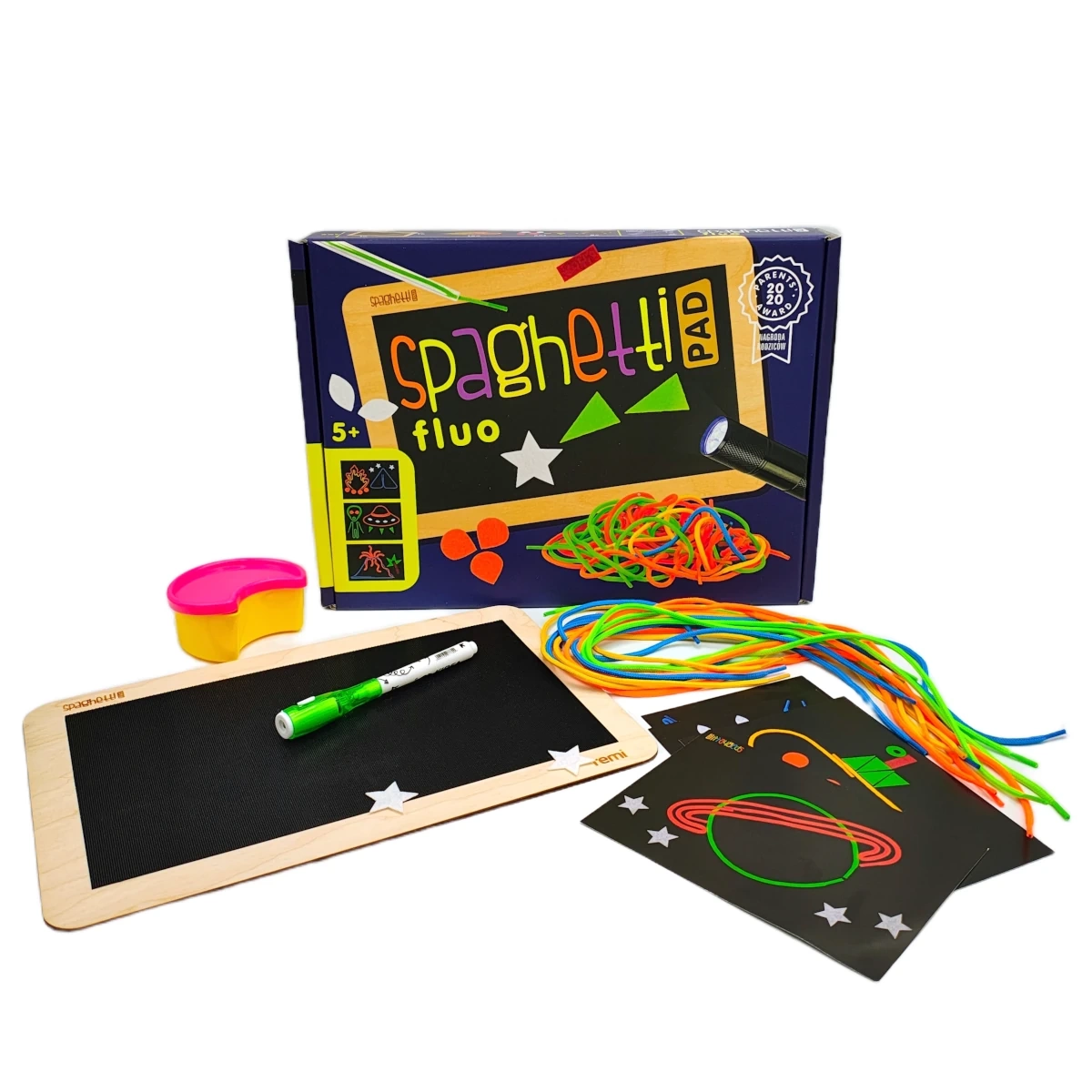 Joc Spagetti FLUORESCENT– dezvoltarea indemanarii la scriere 4 Joc Spagetti FLUORESCENT– dezvoltarea indemanarii la scriere - imagine 3