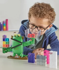 Set Numberblocks® cu Balanta monstruletul Blockzee™ 5