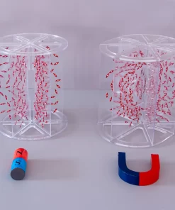 Alternative view of Set demonstrativ pentru vizualizarea liniilor campului magnetic
