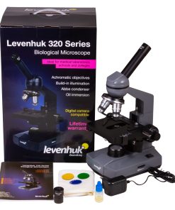 Microscop monocular biologic 320 PLUS, 40x - 1600x 2