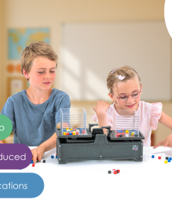 Balanta de masa cu recipiente si cuburi pentru greutati 3