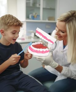 Model dentar uman, 32 dinti permanenti, cu limba 9 Model dentar uman, 32 dinti permanenti, cu limba - imagine 4